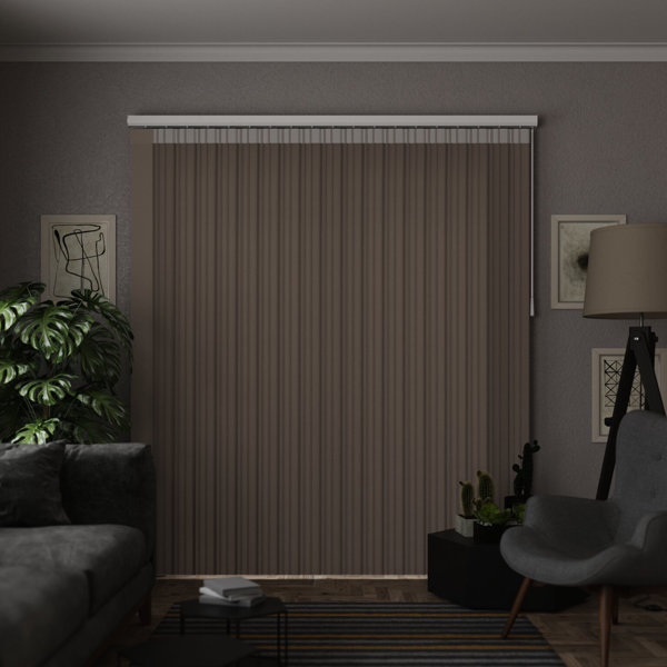 Symple Stuff Walkthrough Room Darkening Vertical Blind Wayfair